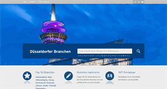 Desktop Screenshot of branchen-duesseldorf.de